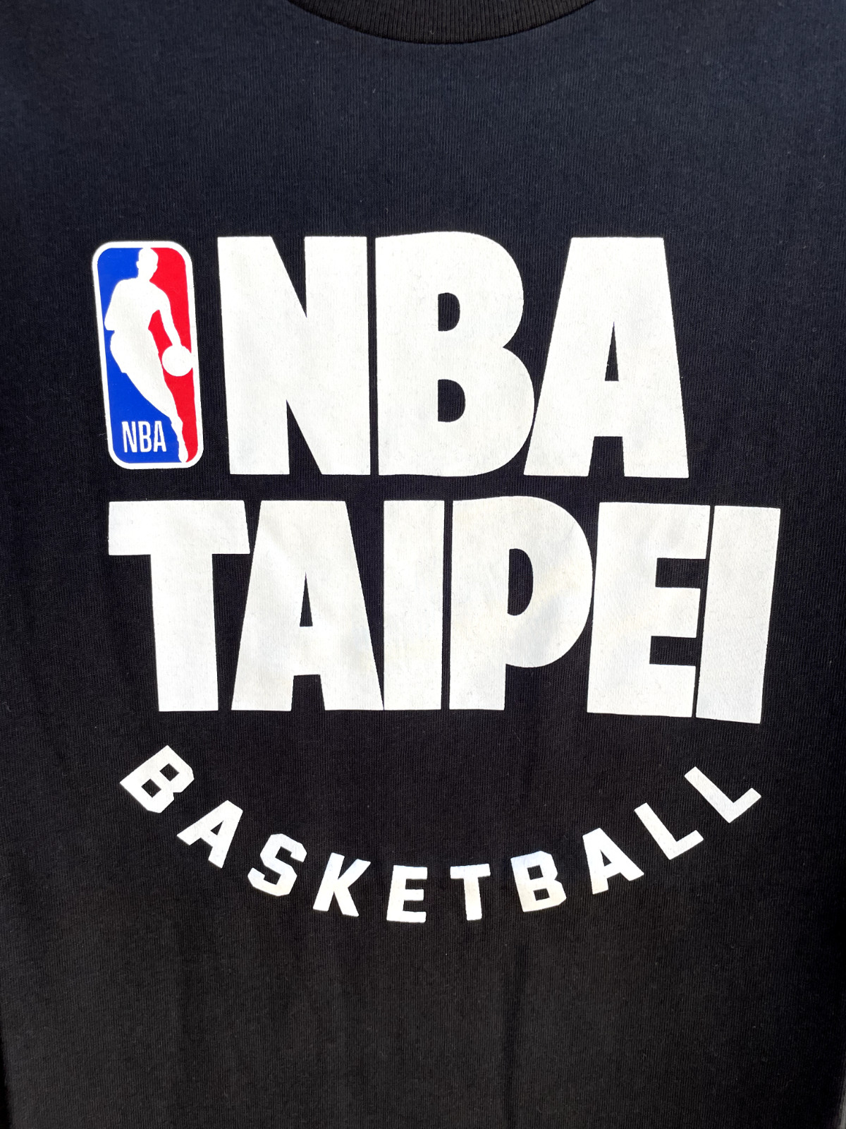 NBA Taipei Taiwan Exclusive Black T-Shirt Official Licensed New Men S M L XL XXL gallery