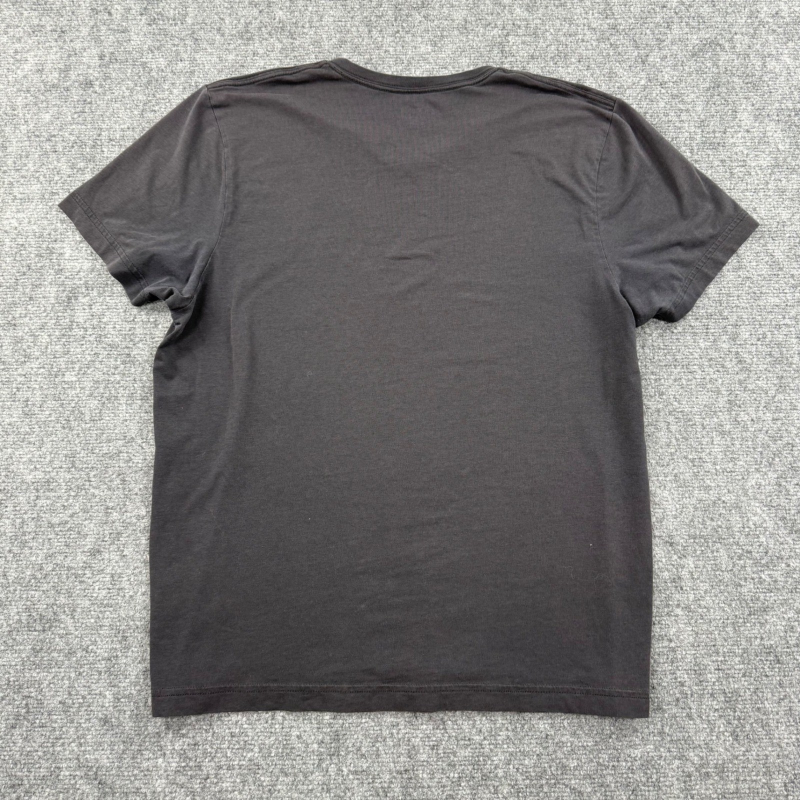 RHONE Mens V Neck T Shirt L Gray Cotton Polyester Spandex Short Sleeve Casual gallery