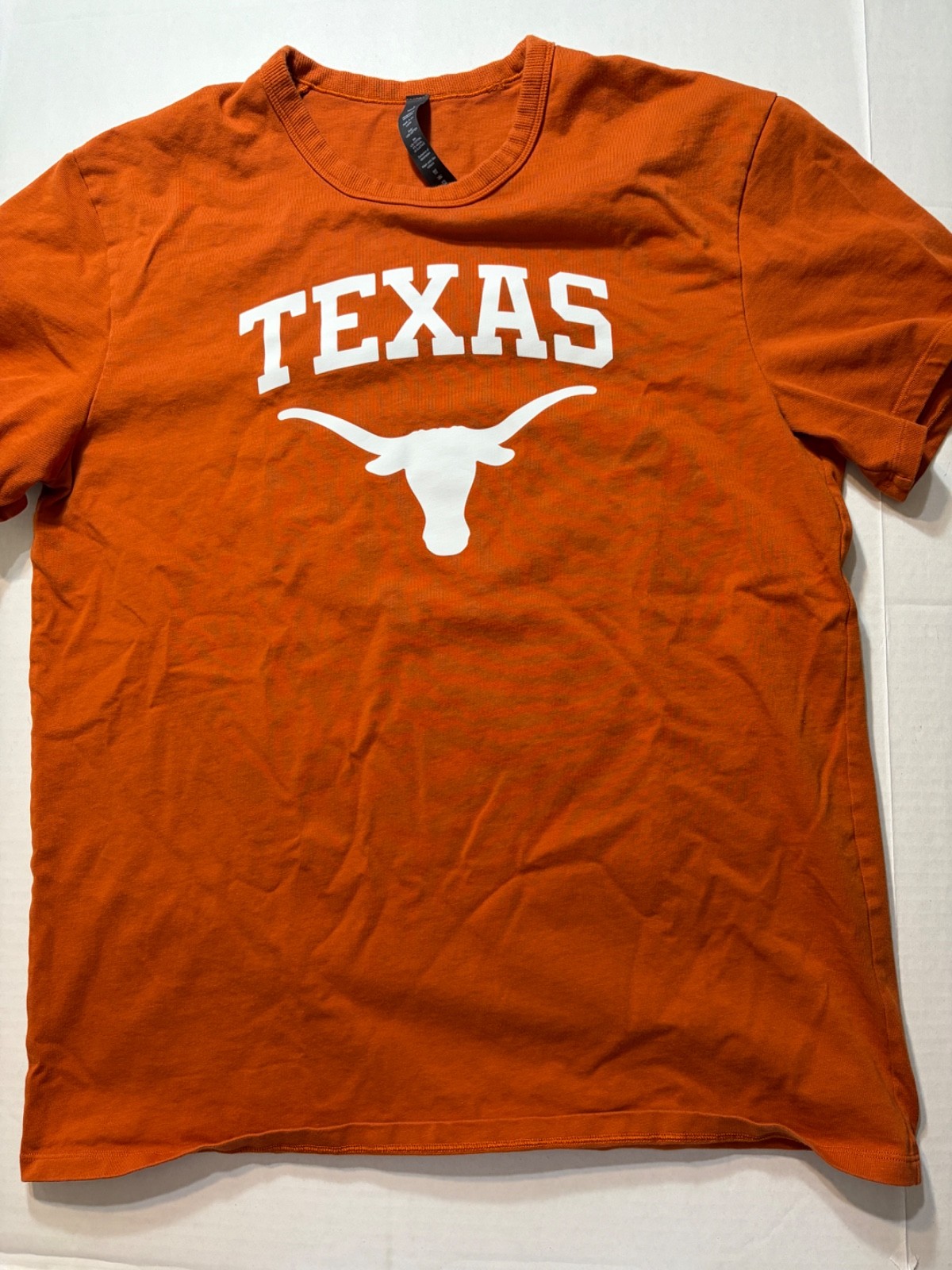 Lululemon UT Texas Longhorns Burnt Orange T-Shirt L Clean Simple 1-Side Logo gallery