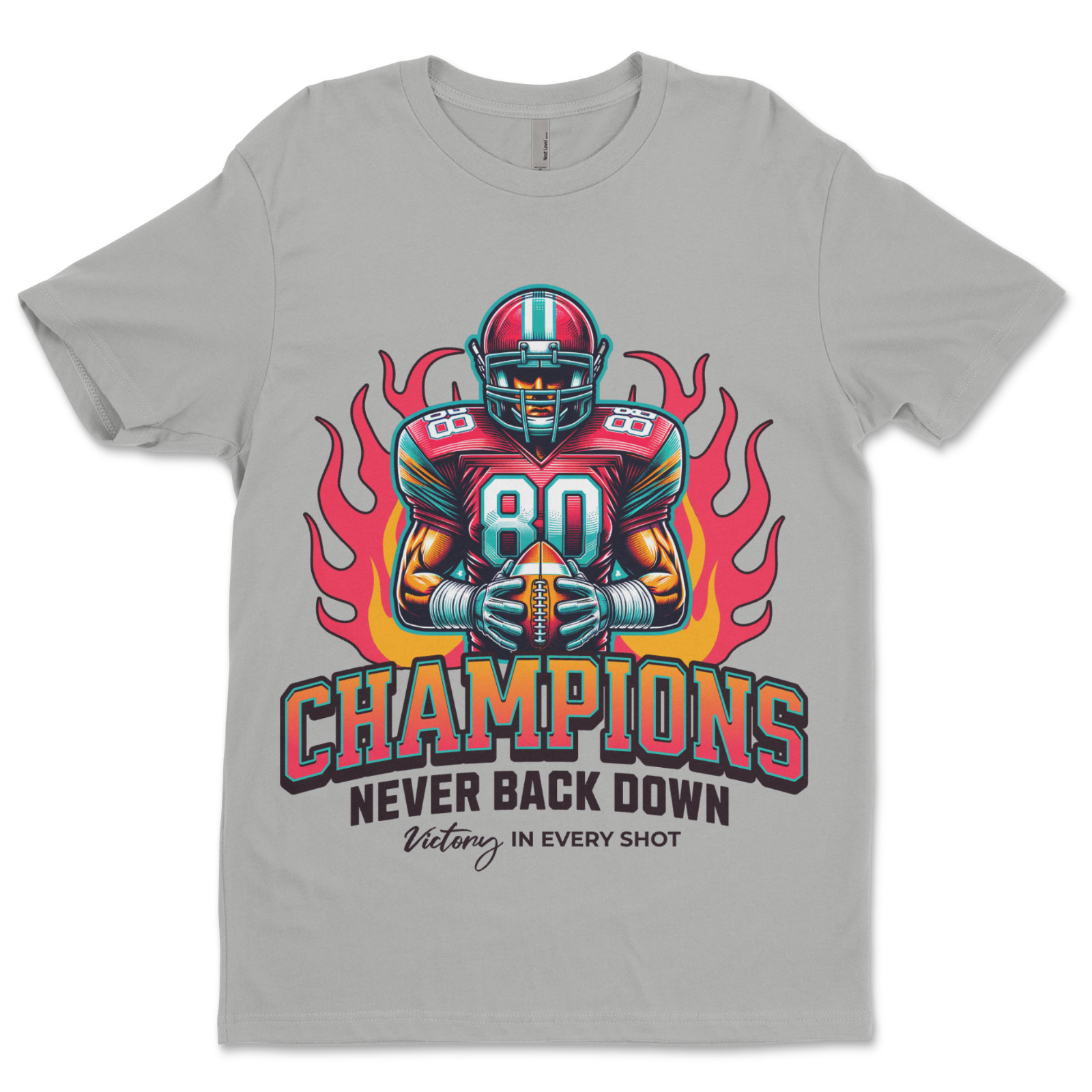 Custom T-Shirt, Champions,Dtf Print On Next Level T-Shirt unisex Soft Cotton gallery