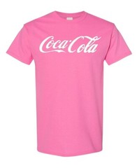 New Coca-Cola Logo Premium Quality T-Shirt Unisex S-XL Sizes 9-Colors