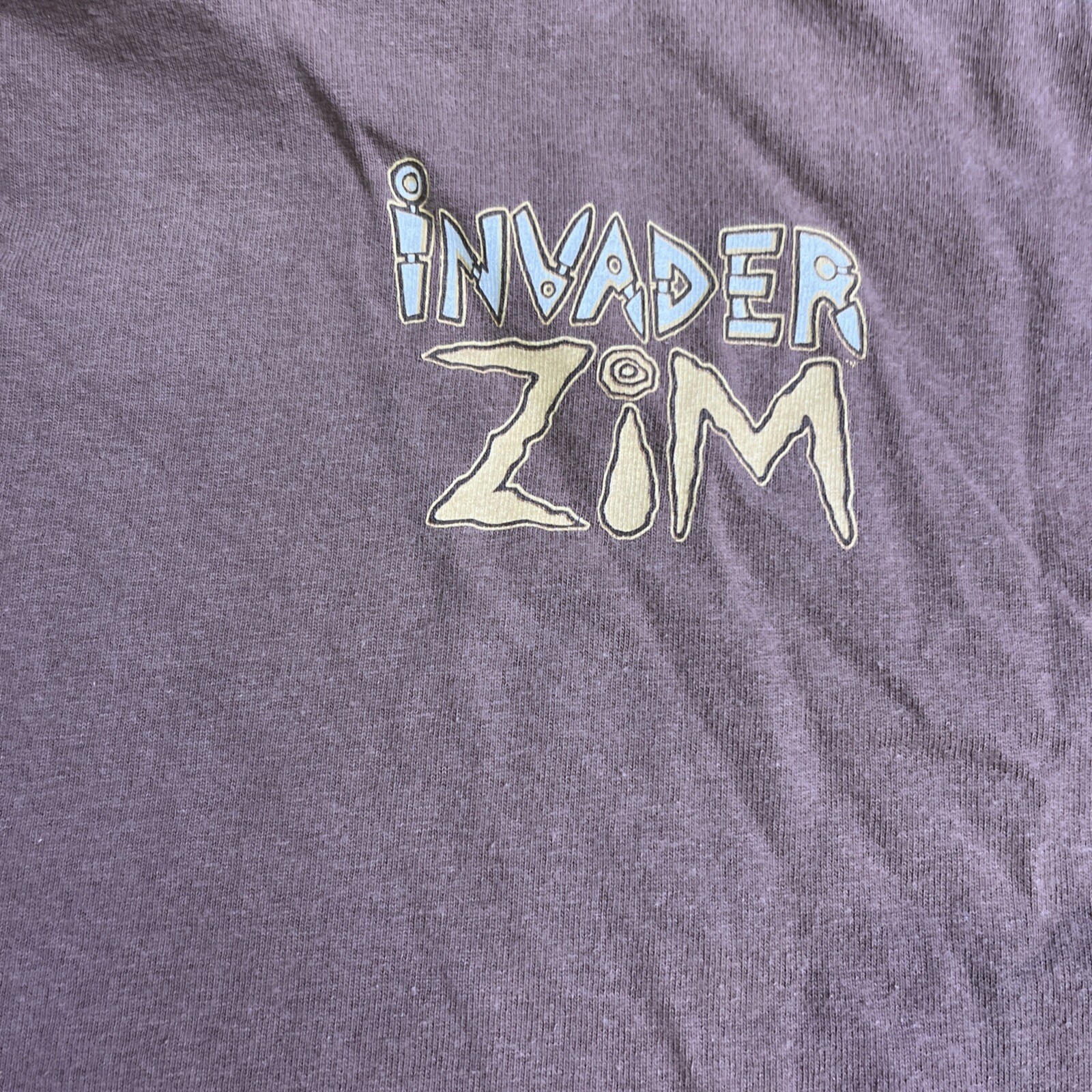 Vintage Invader Zim Lets Make Biscuits Brown T-Shirt Mens M Nickelodeon See Pics gallery