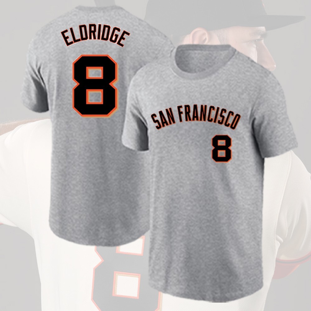 HOT 2026! Bryce Eldridge #8 San Francisco Team Name and Number Gift For Fan gallery