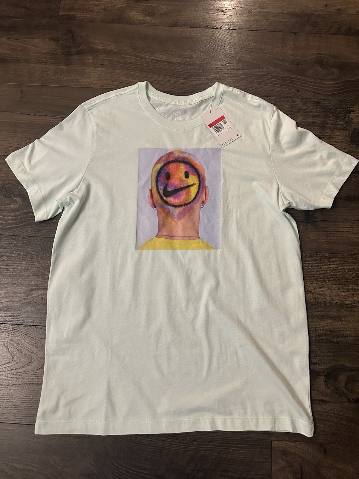 Nike J. Balvin Smiley Face Have a Nice Day T-Shirt DQ1080-394 Mens XXL NWT gallery