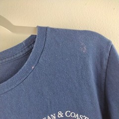 Ocean & Coast T Shirt Men’s Medium Blue Marlin Saltwater Outfitters Graphic
