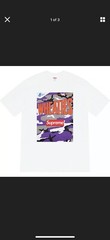 Supreme Wheaties box logo Tshirt tee size Medium M tee White New DS SS21
