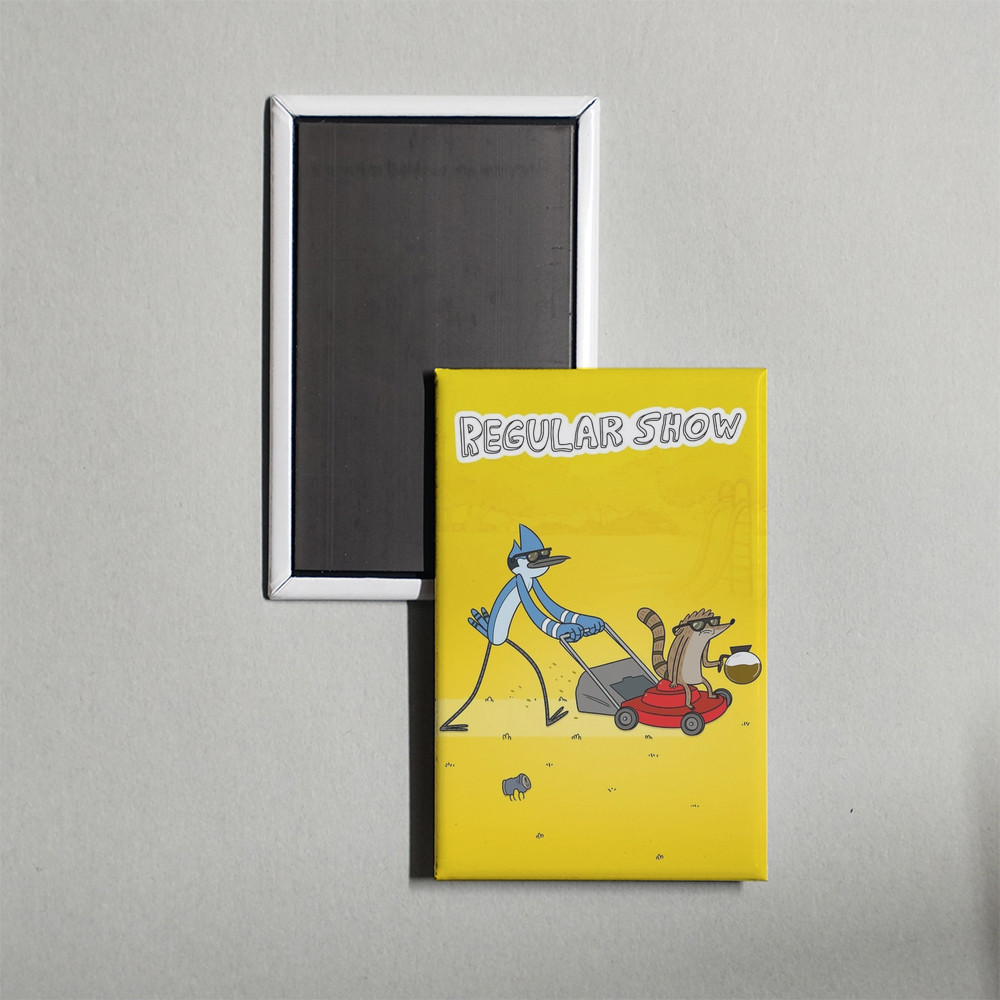 Regular Show Mini TV Show Poster Fridge Locker Magnet