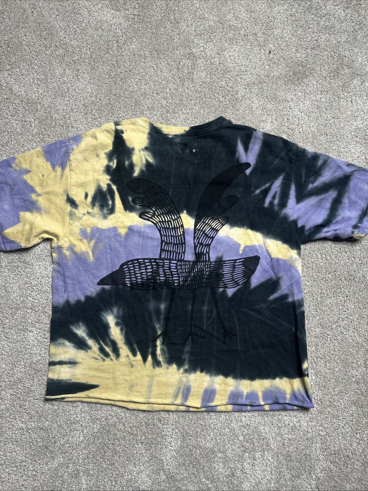 Sasquatchfabrix Tie Dye Cropped shirt Size L Sasquatch Fabrix Fabric Japan Brand gallery