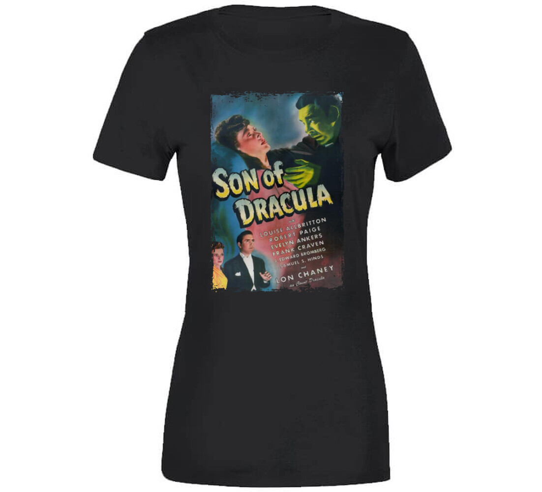 Son Of Dracula 40s Horror Classic Movie T Shirt gallery