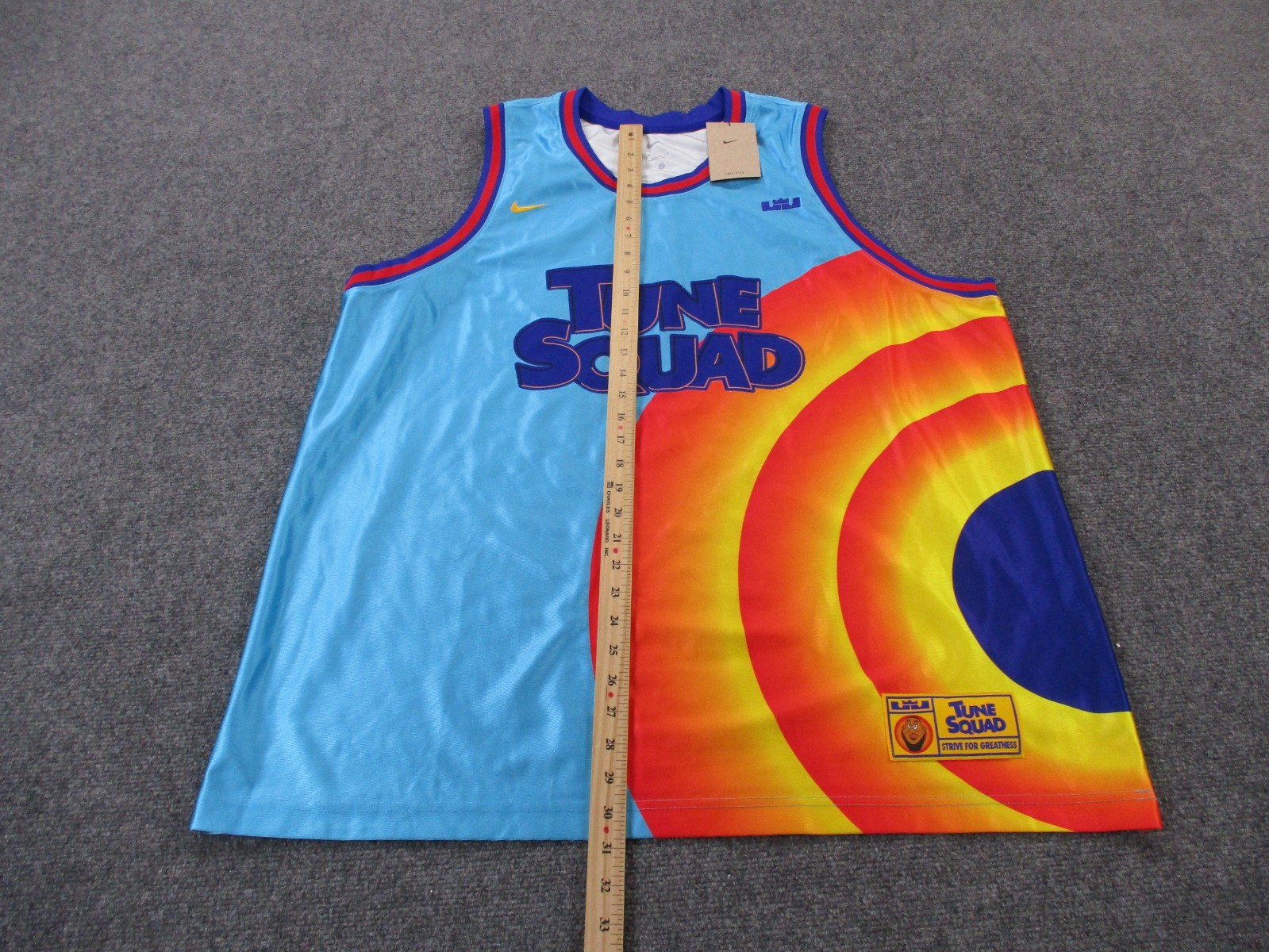 Space Jam Jersey Mens 2XL Nike Lebron James Tune Squad New Legacy Basketball NEW gallery