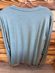 Duck Camp Men’s Original Bamboo Crew New w/ Tags Color: Heathered sea Drift- Lar