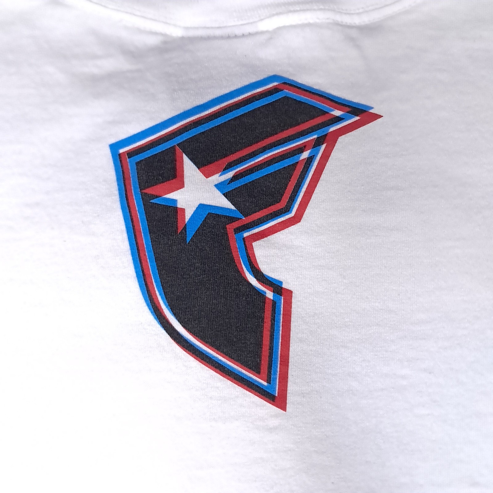 Vtg Y2K Famous Stars & Straps T-shirt Mens XL White 3D FMS Logo gallery