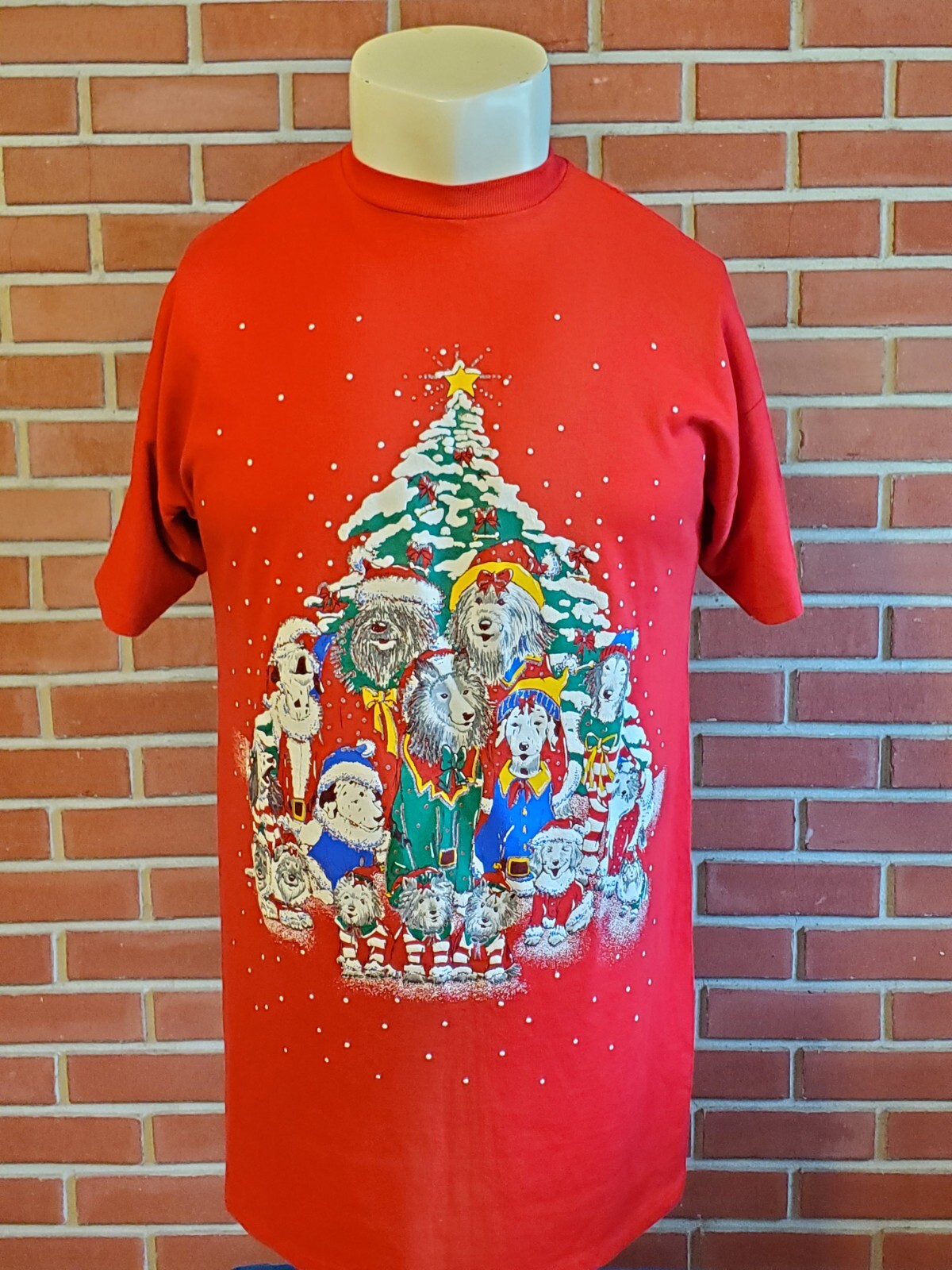 Chistmas / in July Dogs Vintage Single Stitch T-Shirt One Size Fits All (Long) gallery