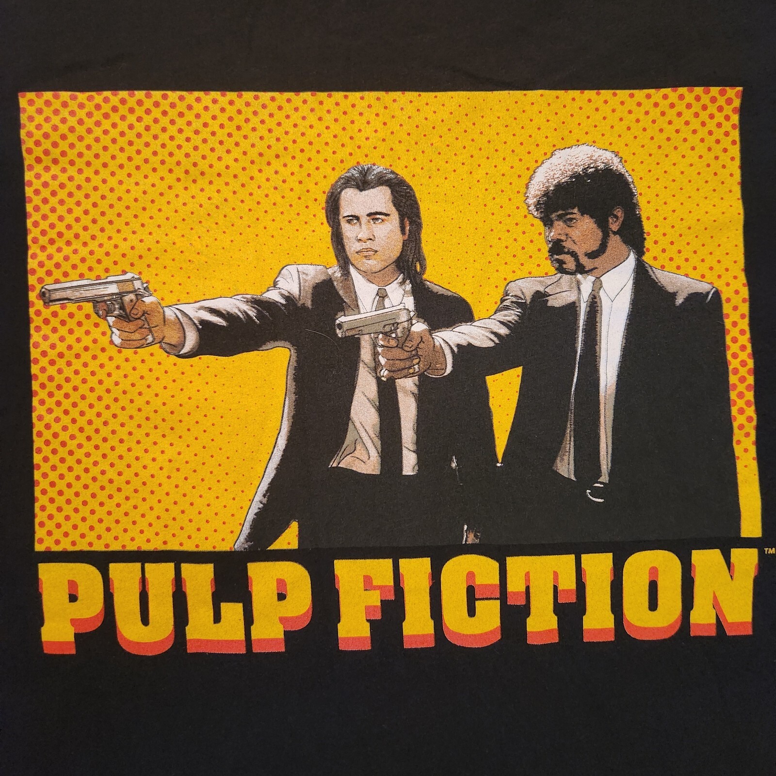 Pulp Fiction Shirt Men 2XL Jules Vince Goodie two sleeves T Shirt Graphic Movies gallery