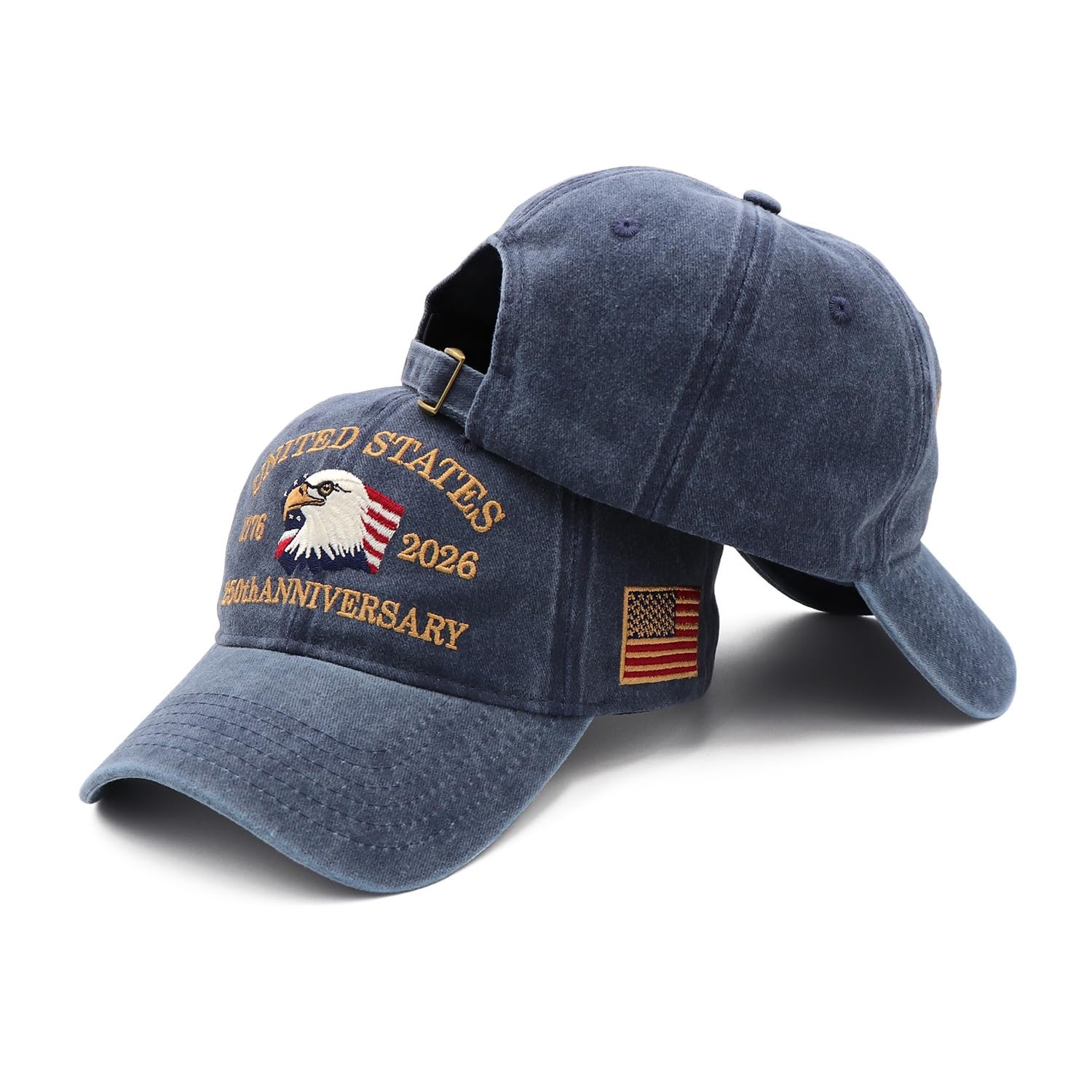 250 Anniversary USA Hat - United States 250th Anniversary Cap,1776-2026 Baseb... gallery