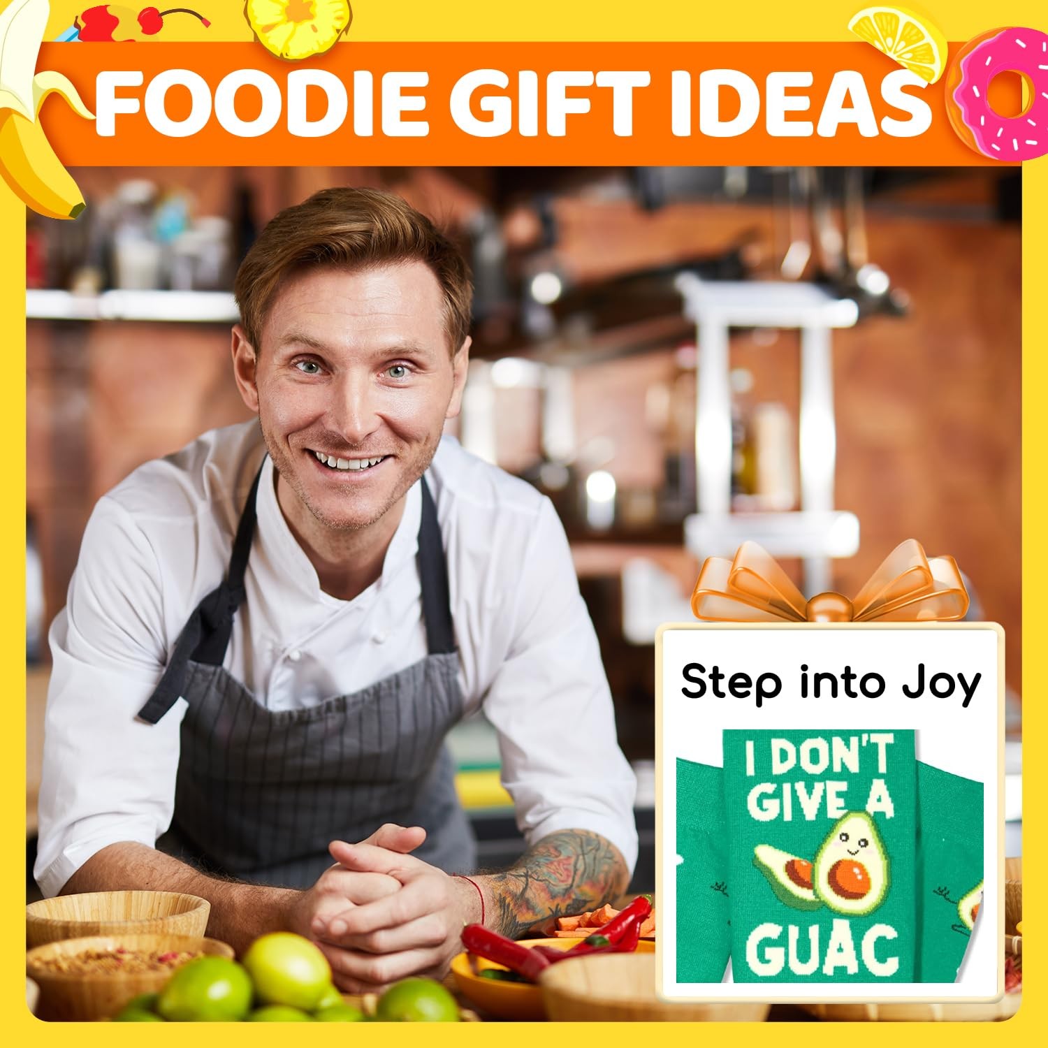 Funny Avocado Gifts - Avocado Socks for Men Women, Gifts for Guacamole Lovers... gallery