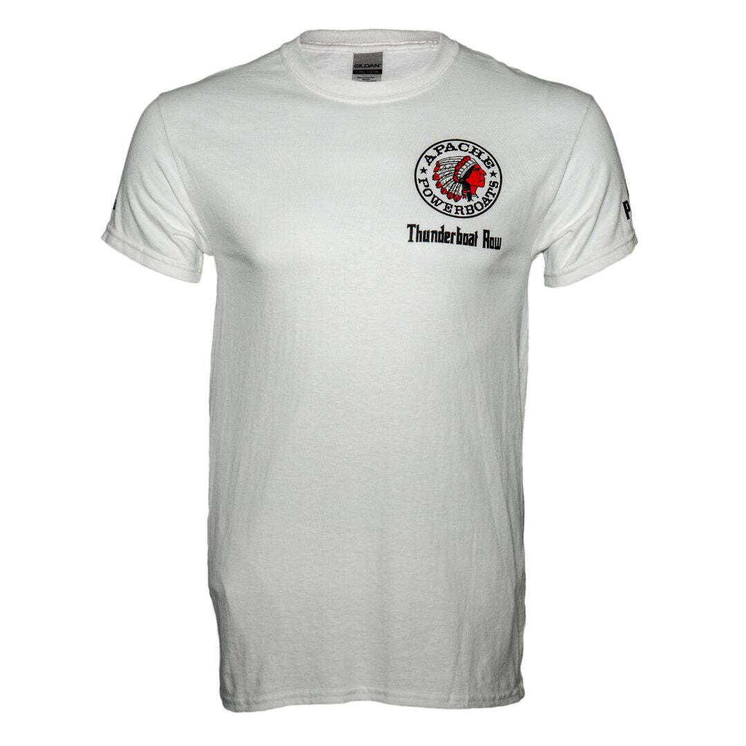 Vintage 1982 Thunderboat Row Cotton Tee | White gallery