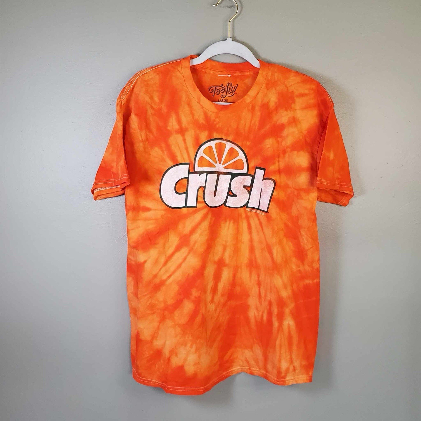 Sunkist T Shirt Tie Dye AOP Adult Large L