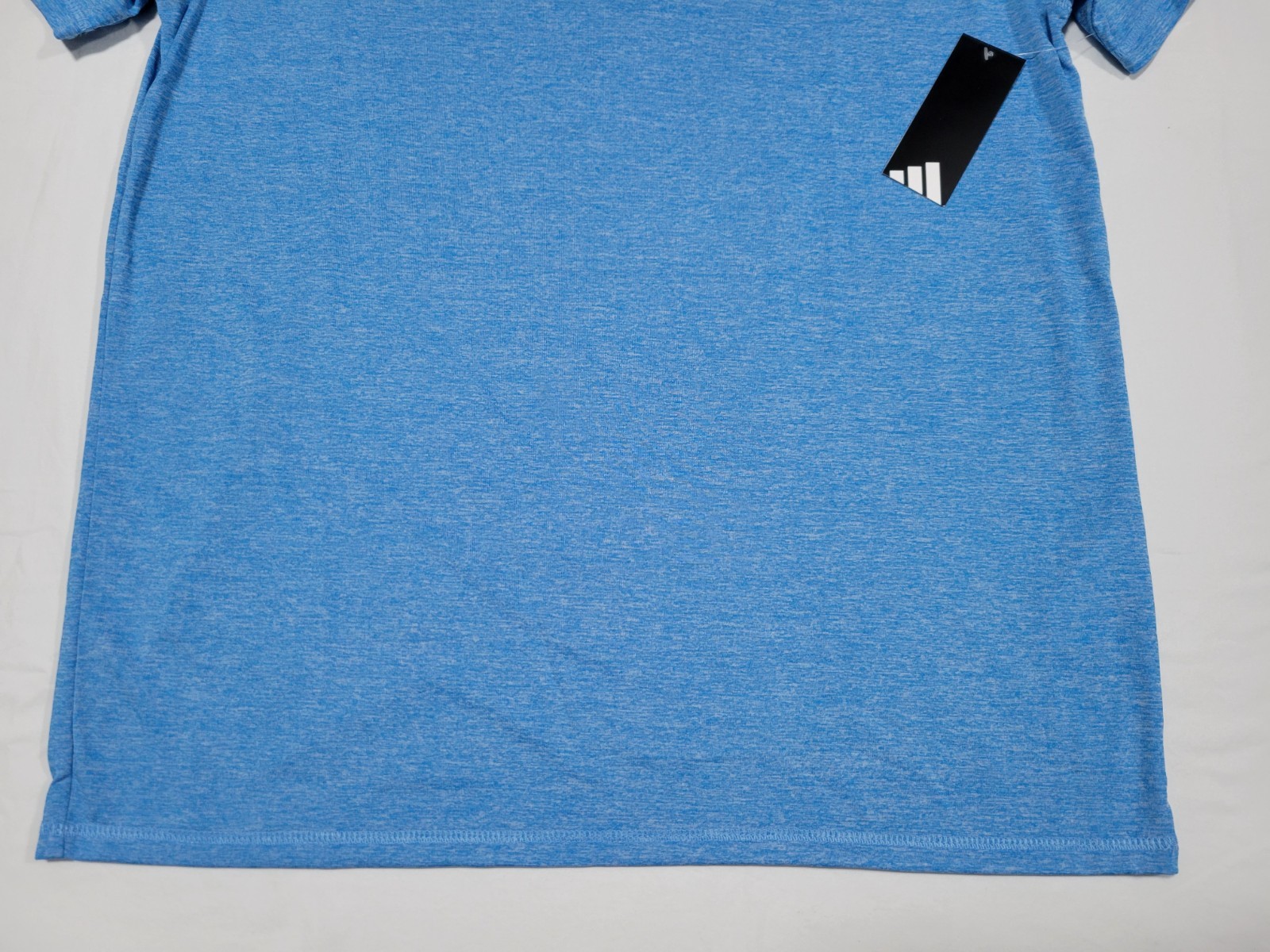 Adidas Men's Tech Tee Short Sleeve Sports -Running Training Shirt Blue Crew gallery