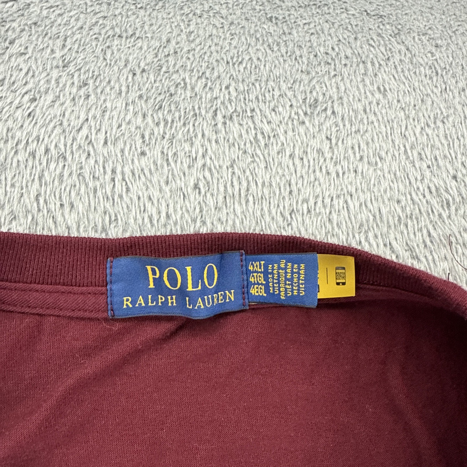 Polo Ralph Lauren Mens Logo Jersey Graphic T Shirt Size 4XLT Red gallery