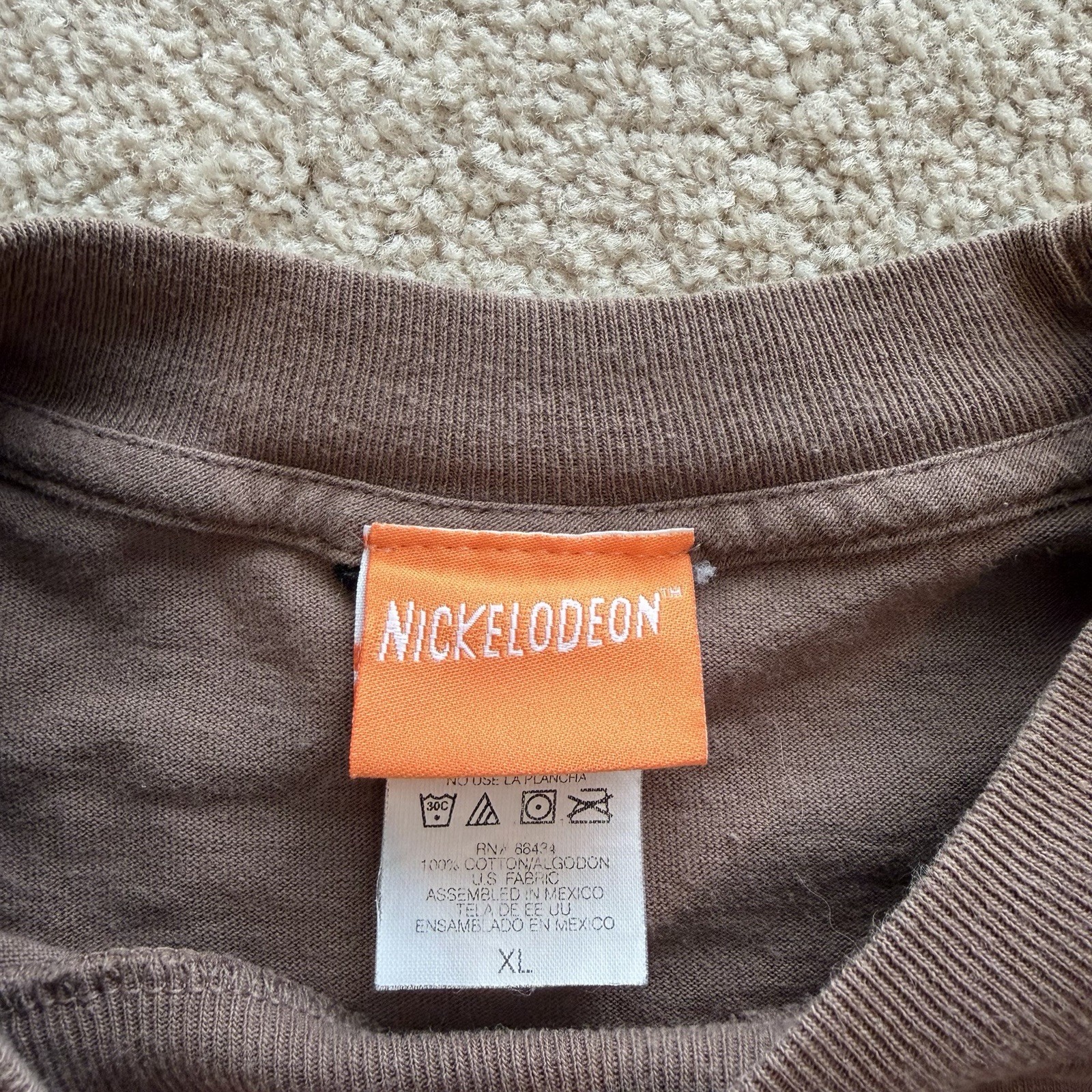 Vintage 2003 SpongeBob Square Pants Shirt Brown Men’s XL Varmint Stole My Booty gallery