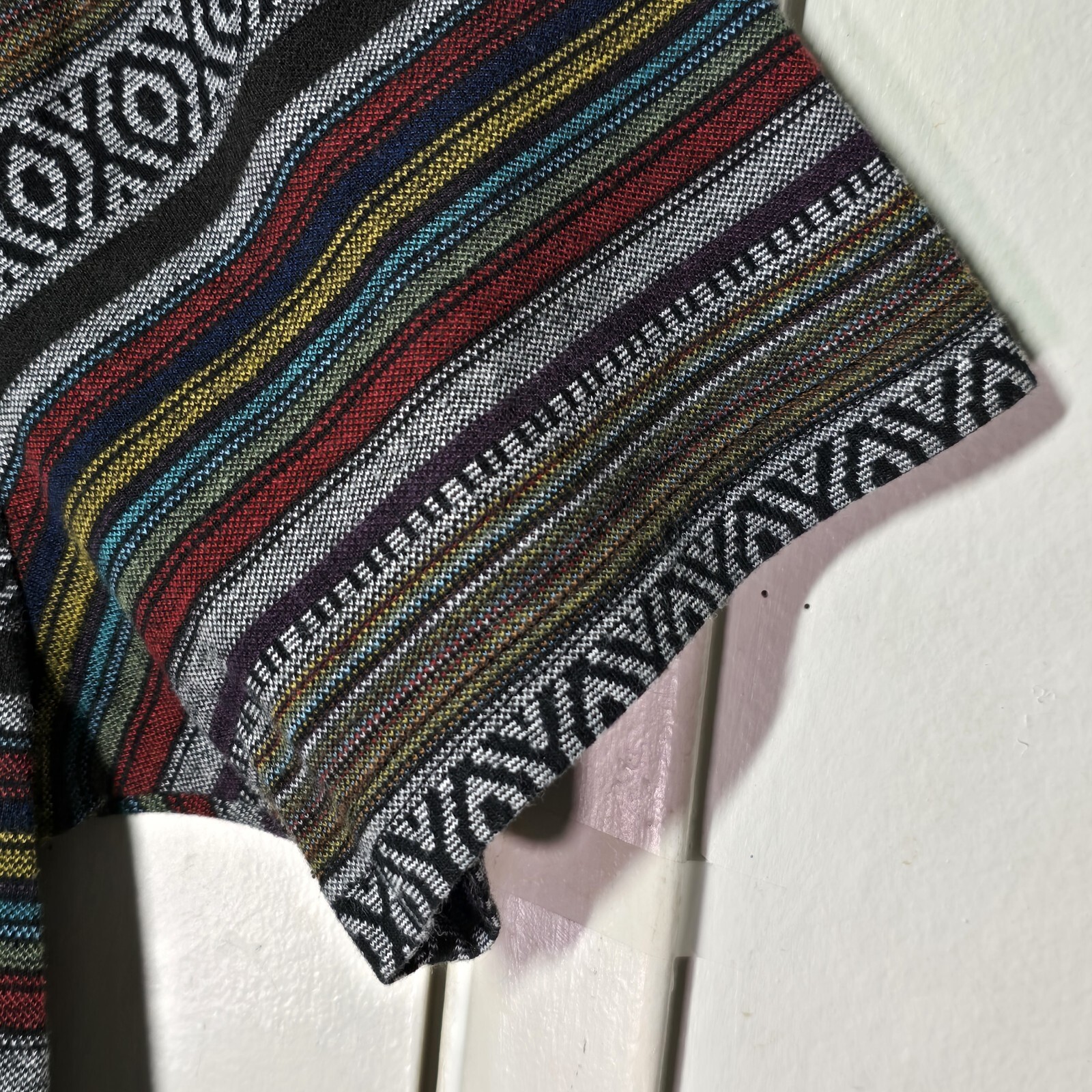 Beautiful Giant Multi color stripes Large retro gallery