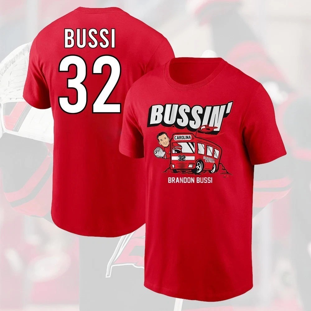 SALE! Brandon #32 Bussi 2026 Player Name & Number Gift For Carolina Fan S-5XL gallery