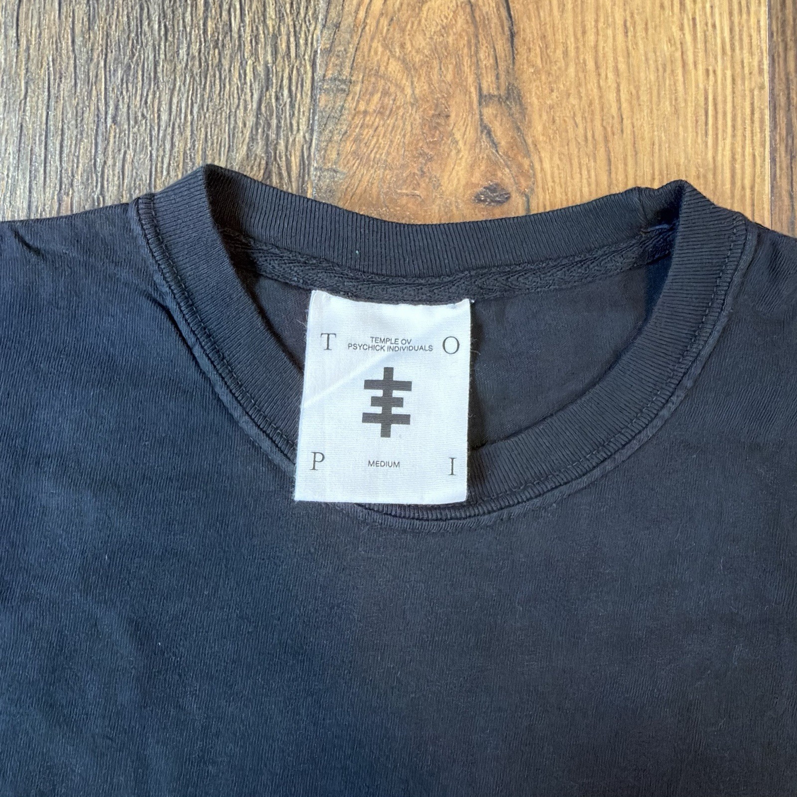 Genesis P-Orridge "Temple Ov Psychick Individual" Black Shirt Size M gallery