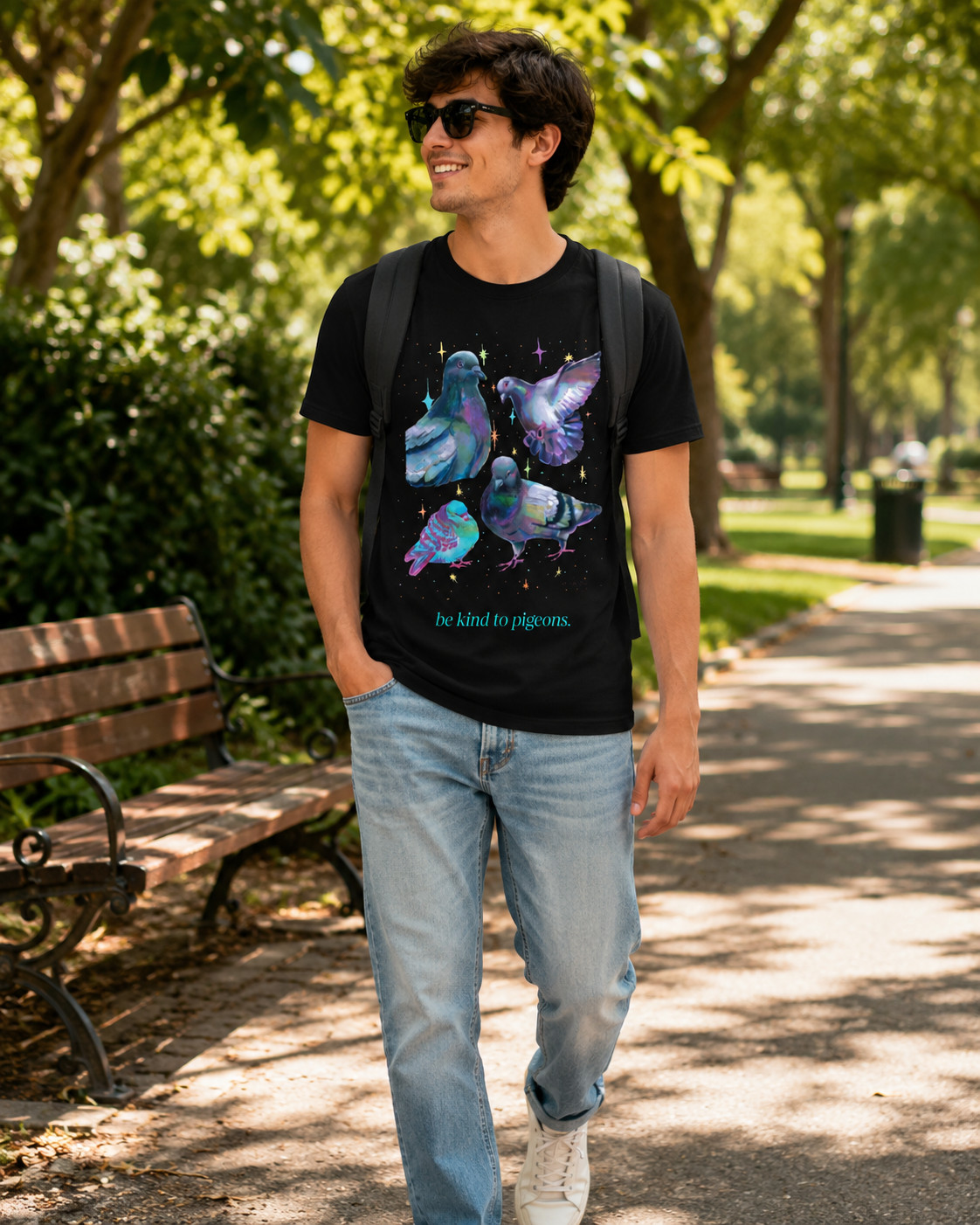 Be Kind To Pigeons T-Shirt Unique Bird Lover Gift gallery