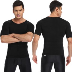 Men Slimming Body Shaper Tank Tops Compression Vest Posture Corrector Plus Size