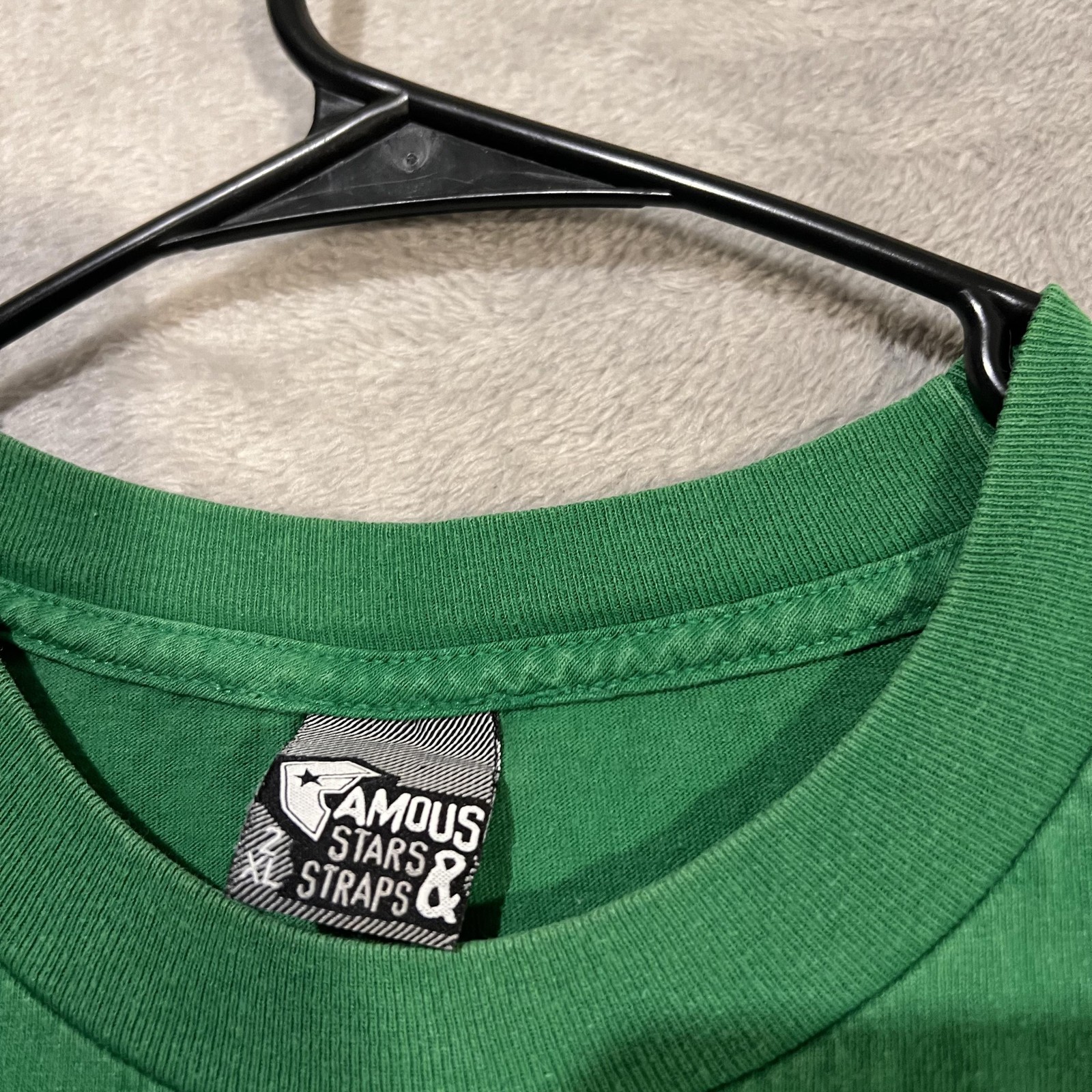Famous Stars & Straps Shirt Mens XL Green F Logo Graphic Skate Streetwear Tee gallery