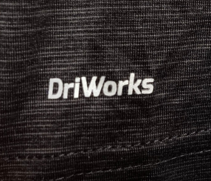 Athletic Works Men’s Driworks Tee Shirt Large Poly Jersey Rich Black Stripe USA gallery