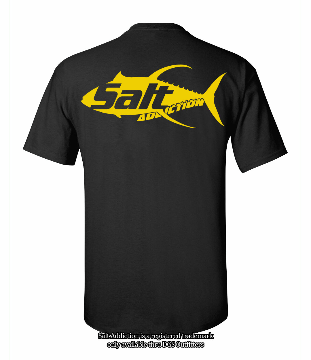 Salt Addiction t shirt short sleeve men’s saltwater Yellowfin Tuna apparel ocean