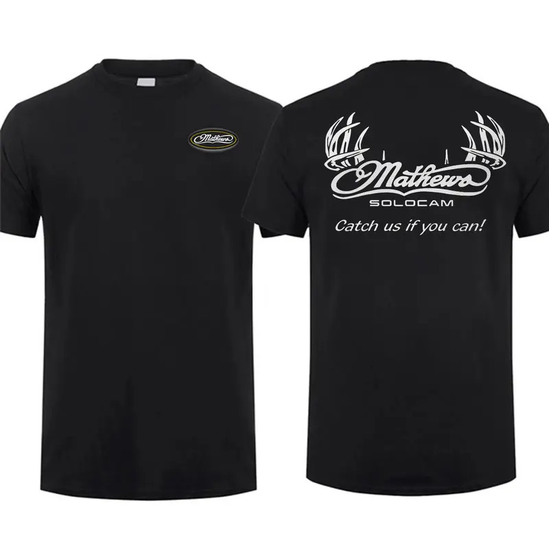 Mathews Bows Logo T-shirt, Archery Tactical Gear, Unisex Short Sleeve Casual 100 gallery