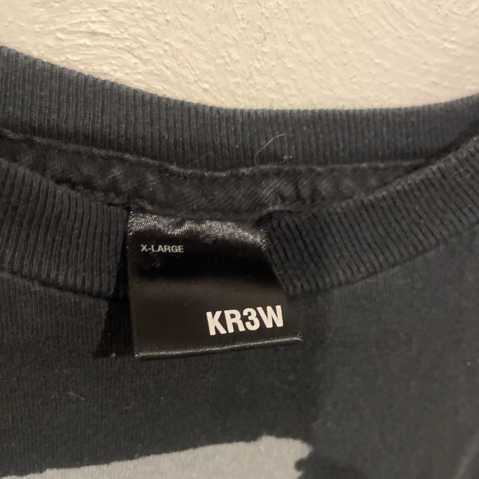 Krew Denim T Shirt XL Black Kross logo Kr3w gallery