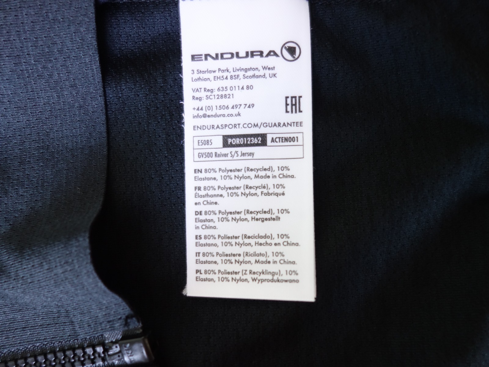 endura gv500 reiver short sleeve jersey gallery
