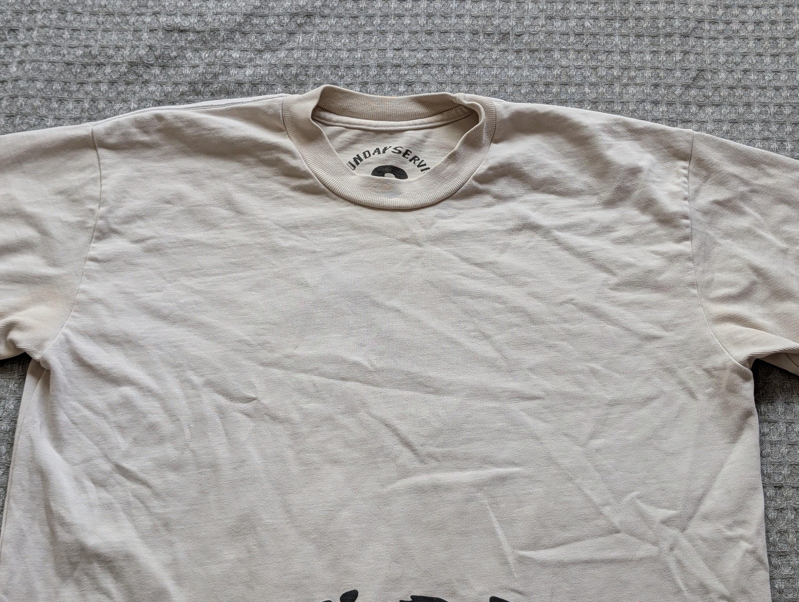 Sunday Service Long Sleeve Shirt Mens Small Beige Holy Spirit Graphic CPFM Tee gallery