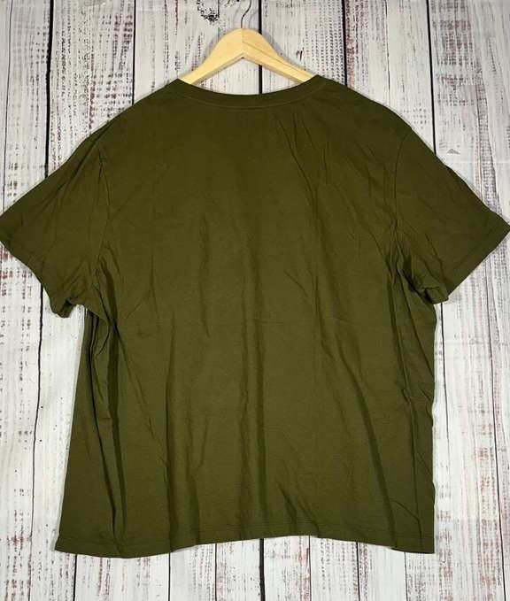 Nike T-Shirt Mens Size 3XLarge Green Short Sleeve Just Do It Logo Tee Graphic gallery