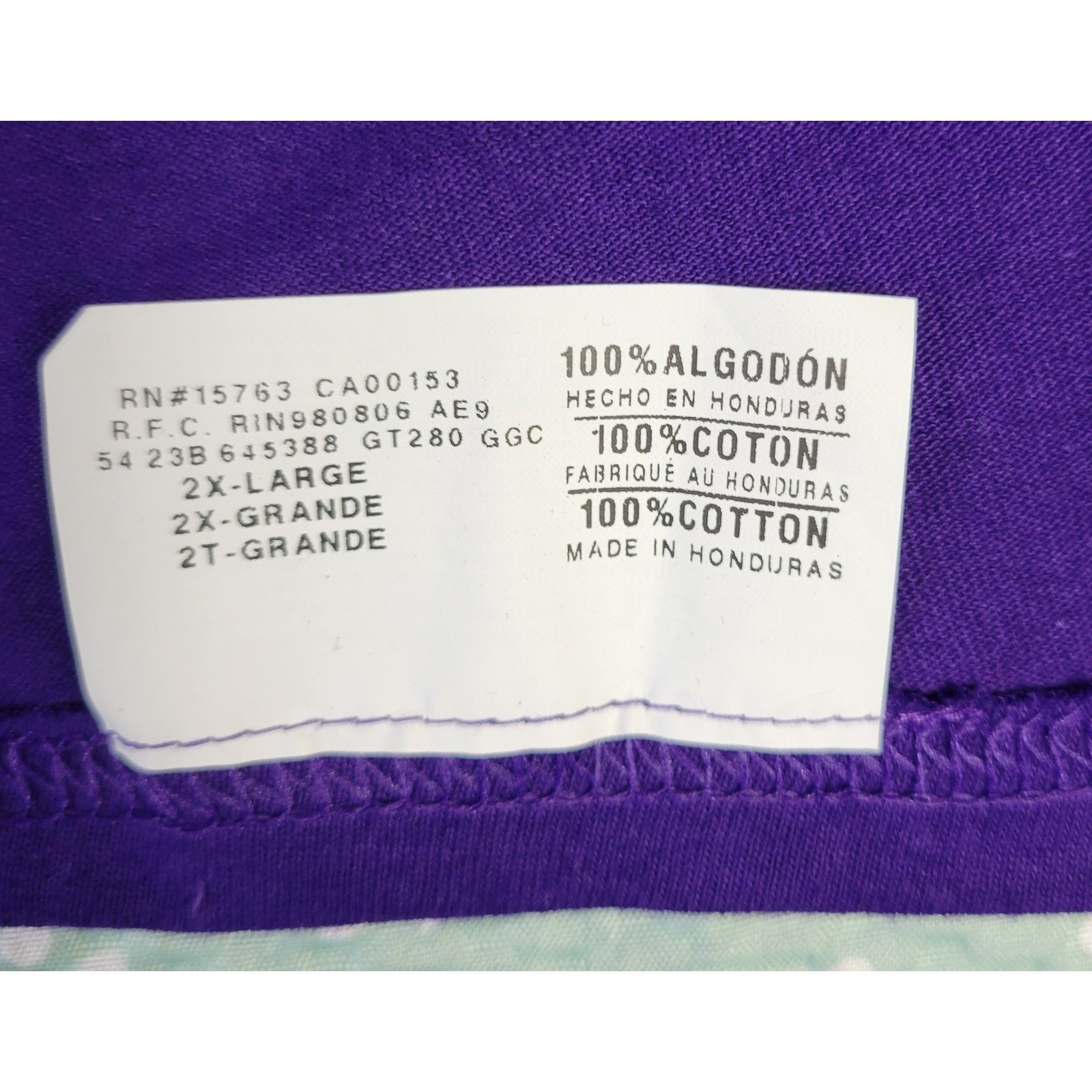TCU Horned Frogs Purple T Shirt XX Large Mens College Football NCAA Apparel NWOT gallery