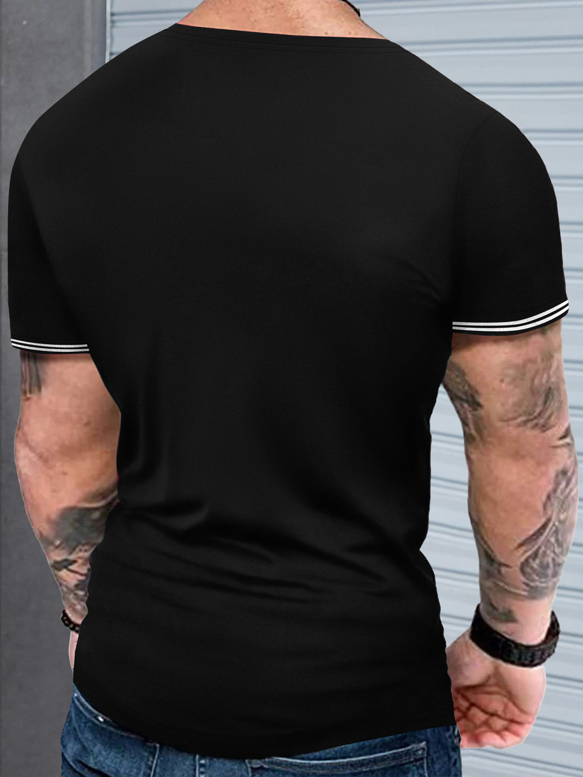 Men's Short Sleeve T-Shirt Classic Casual Slim Round Neck Shirts gallery