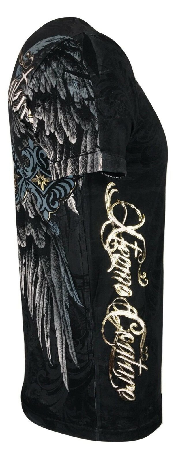 Xtreme Couture By Affliction Men's T-Shirt SINNERS Tattoo Biker Black gallery