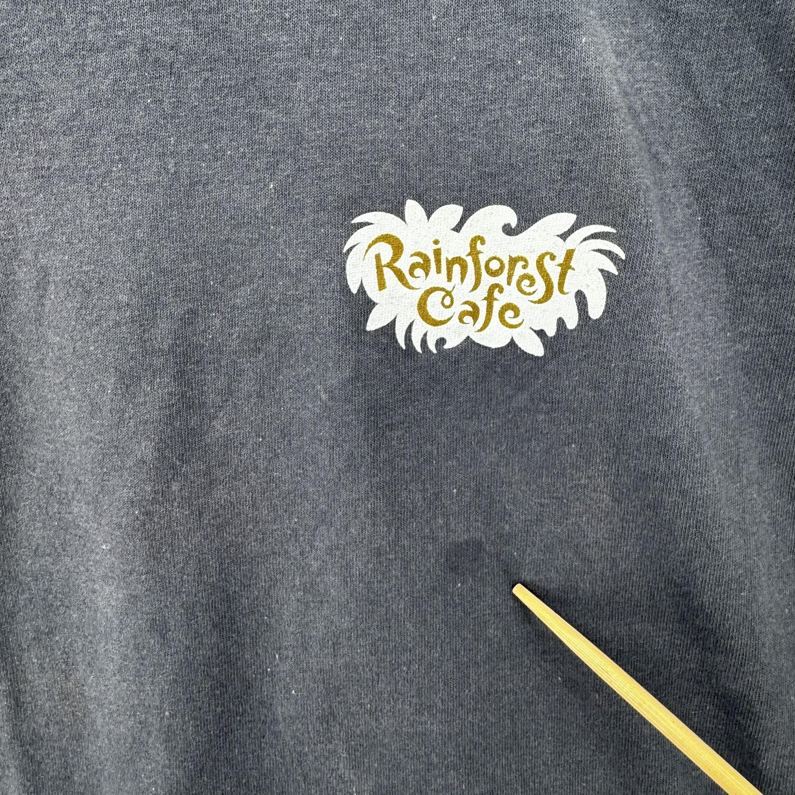 VTG Rainforest Cafe Shirt Mens XL Blue Las Vegas Souvenir Nature Graphic Cotton gallery