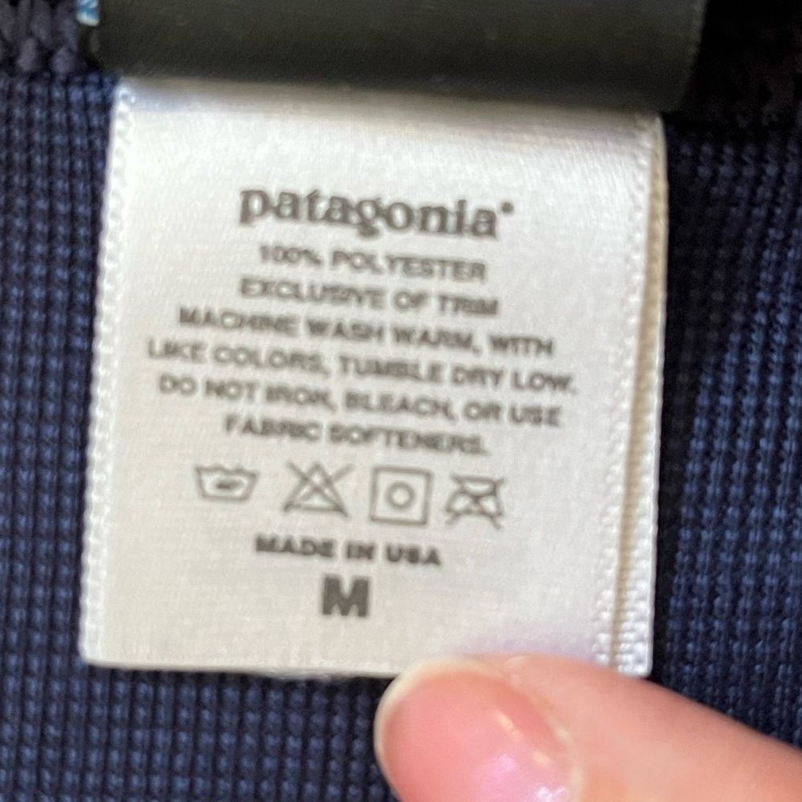 Patagonia Capilene Cool Short-Sleeve Shirt Navy Mens Size Medium gallery