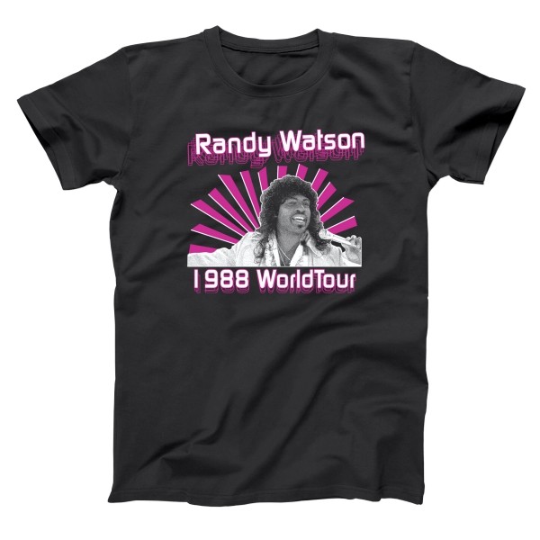 Randy Watson Sexual Chocolate Soul Glo Black Basic Men's T-Shirt gallery