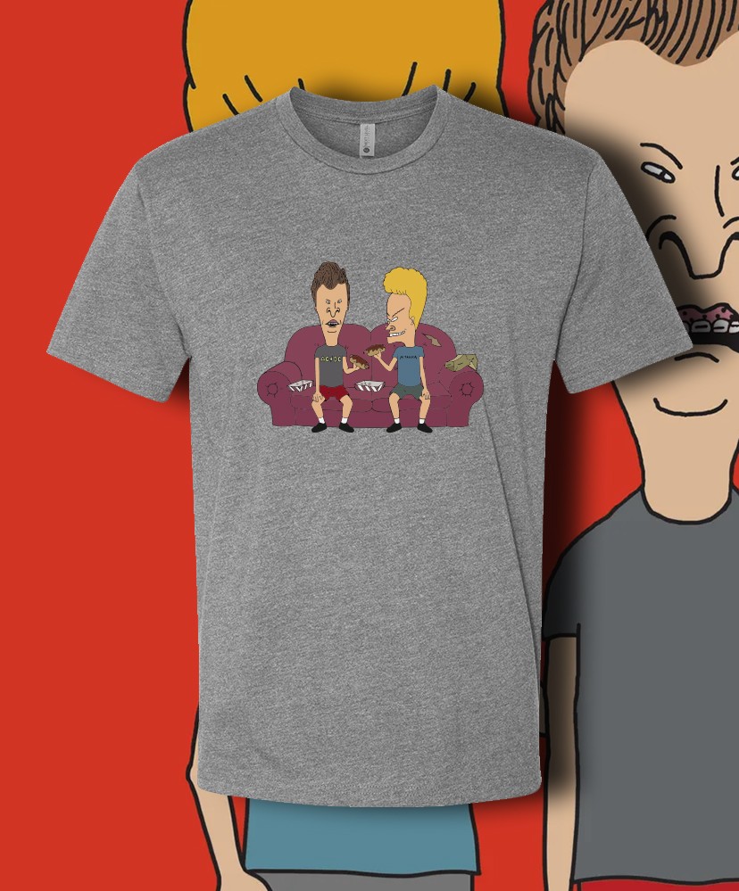 Beavis and Butthead Couch Shirt - Adult & Youth sizes up to 6XL Fast Ship!! gallery