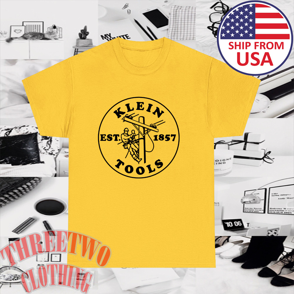 Klein Tools Power Men’s Daisy Yellow Size S to 5XL