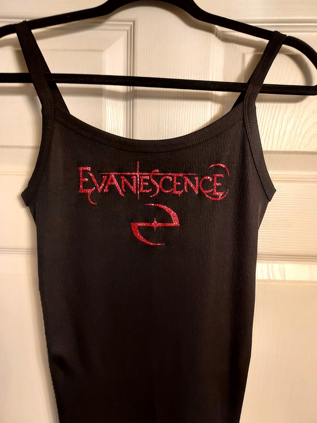 evanescence tank top Red Glitter evanescence crop top evanescence shirt XXs-2xl gallery