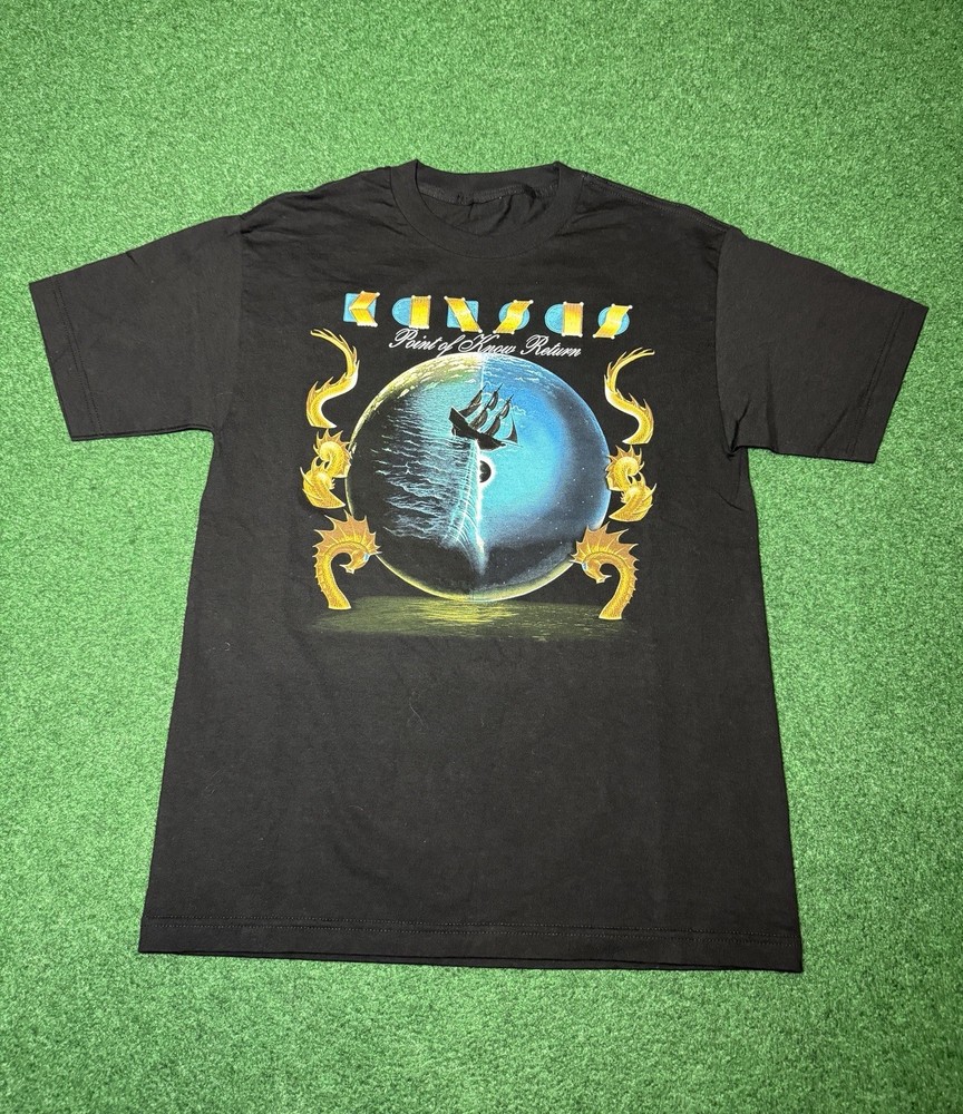 Vintage Kansas Y2K Double Sided Graphic Medium Tall 19×29 Know Return T Shirt