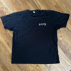 Adios Mexican Tequila Restaurant Bar T-Shirt XL Birmingham Alabama Black
