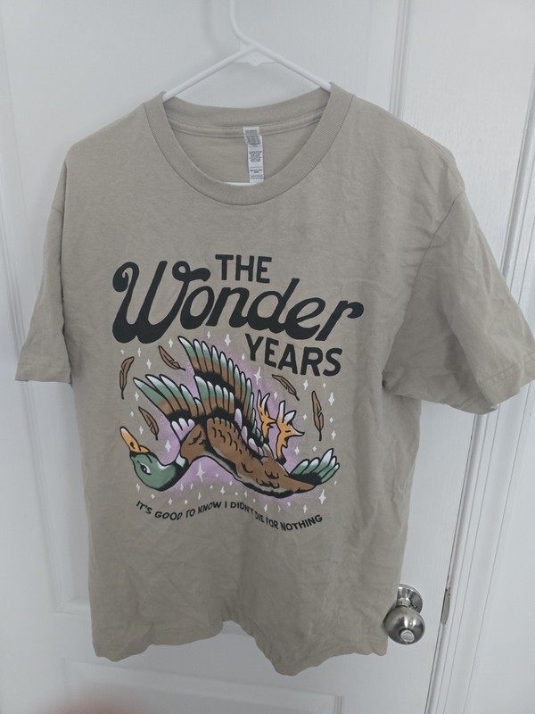 The Wonder Years Band Sand Color Shirt Unisex Concert S to 5XL DO613